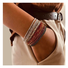 multicolor rhinestone elastic bracelet shiny simple bracelet jewelry wholesale nihaojewelry
